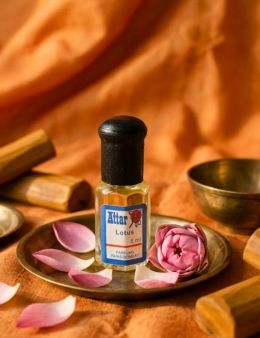 Essence concentrée d'Inde - Attar - Lotus - 5mL