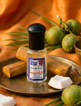 Essence concentrée d'Inde - Attar - Noix de Coco - 5mL