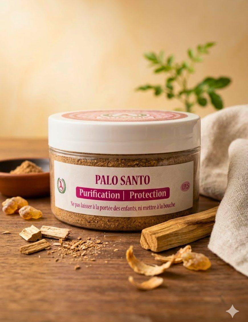 Palo Santo en morceaux - poudre à brûler - 45 g