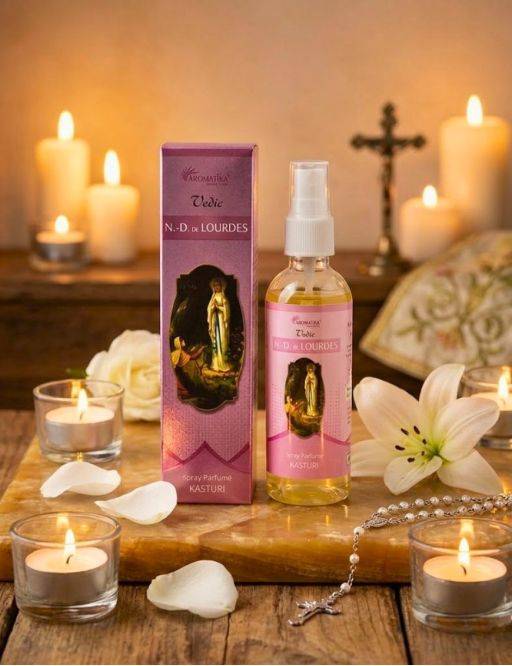 Spray parfumé Aromatika Notre Dame de Lourdes - Kasturi - 100 mL
