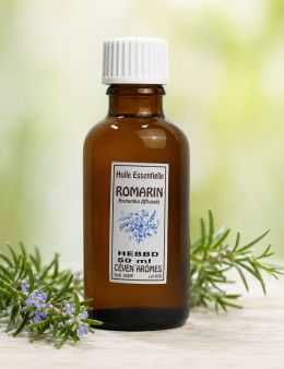 Huile essentielle de Romarin 20 ml avec Compte-gouttes