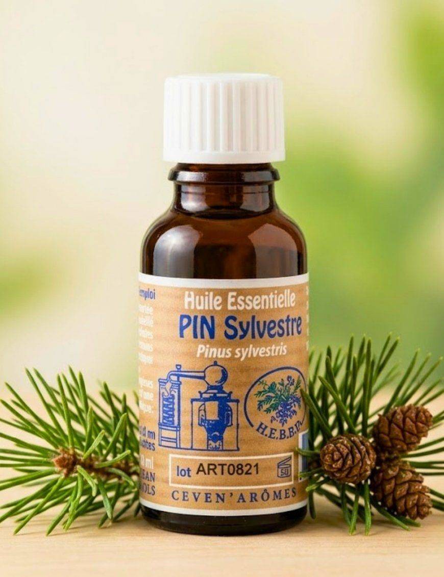Huile essentielle de Pin 20 ml avec Compte-gouttes