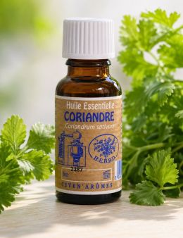 Huile essentielle de Coriandre 20 ml avec Compte-gouttes