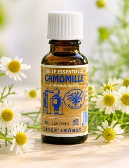 Huile essentielle de Camomille 10 mL avec Compte-goutte