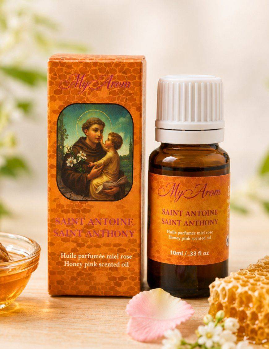 Huile Parfumé Providence Saint Antoine - Rose Miel - 10 mL