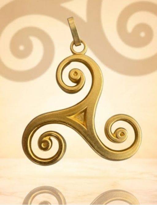 Triskel - Médaille talismanique