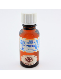 Huile essentielle de Coriandre 20 ml avec Compte-gouttes