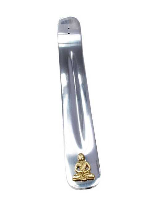 Porte encens métal bouddha