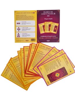 Fiches de Cartomancie Vol.2: 3 méthodes de tirage guidées