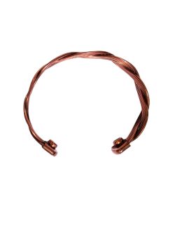 Bracelet Magnétique en Cuivre – Onde Infinie