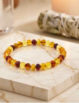 Bracelet Ambre - 8 mm