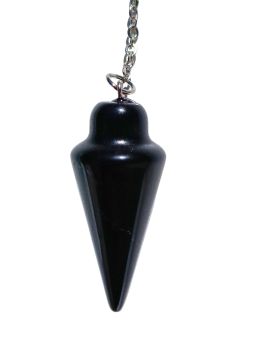 Pendule conique Obsidienne Noire 3.5cm