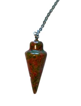 Pendule Conique Unakite 3cm