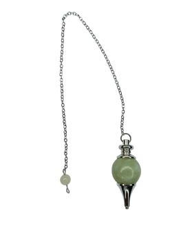 Pendule jade verte : sagesse & harmonie divinatoire & radiesthésie