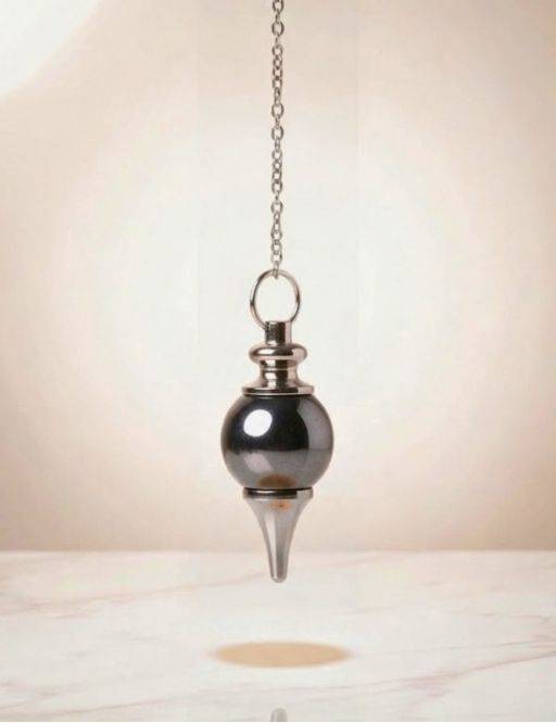 Pendule hématite : ancrage & radiesthésie précise