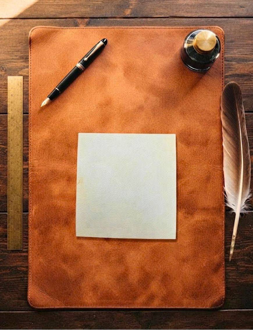 Parchemin veau 9.x9.5 carré fait main : vrai vélin pour sceaux