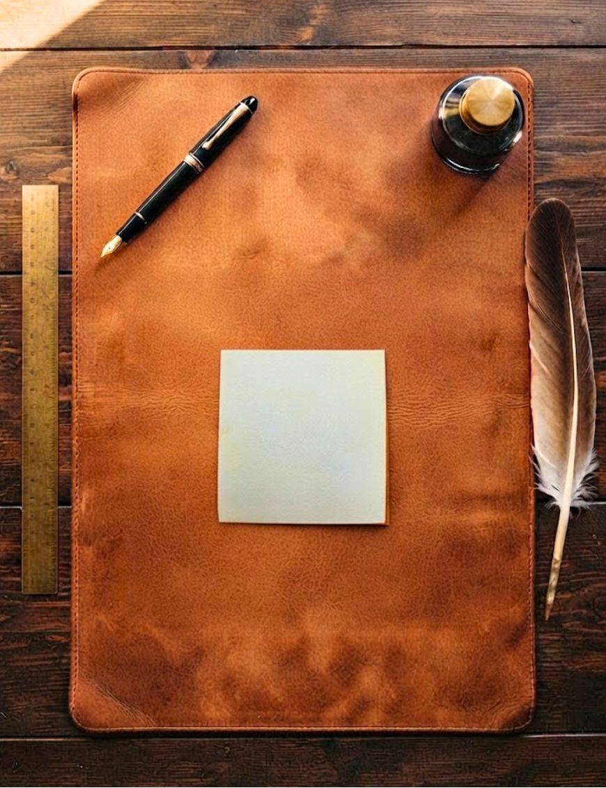 Parchemin chèvre 8x8 fait main : petit carré pour talismans