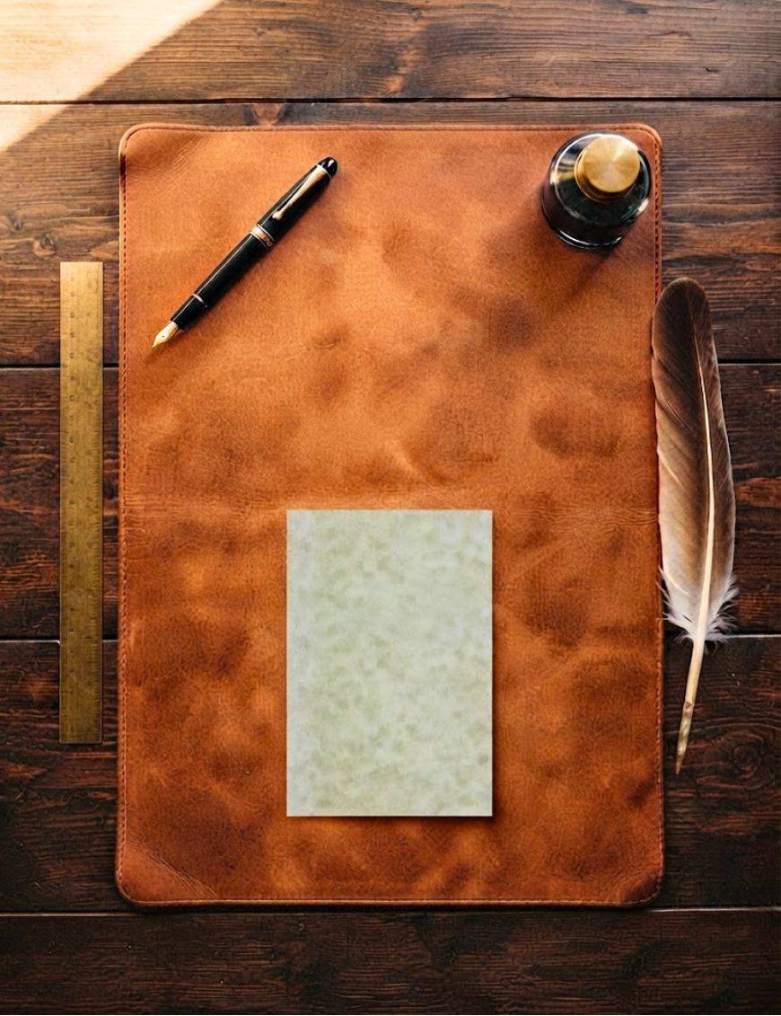 Parchemin végétal 7x5,5 fait main : le plus petit feuillet
