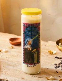 Neuvaine vitrail Sainte Rita : 9 jours, causes désespérées