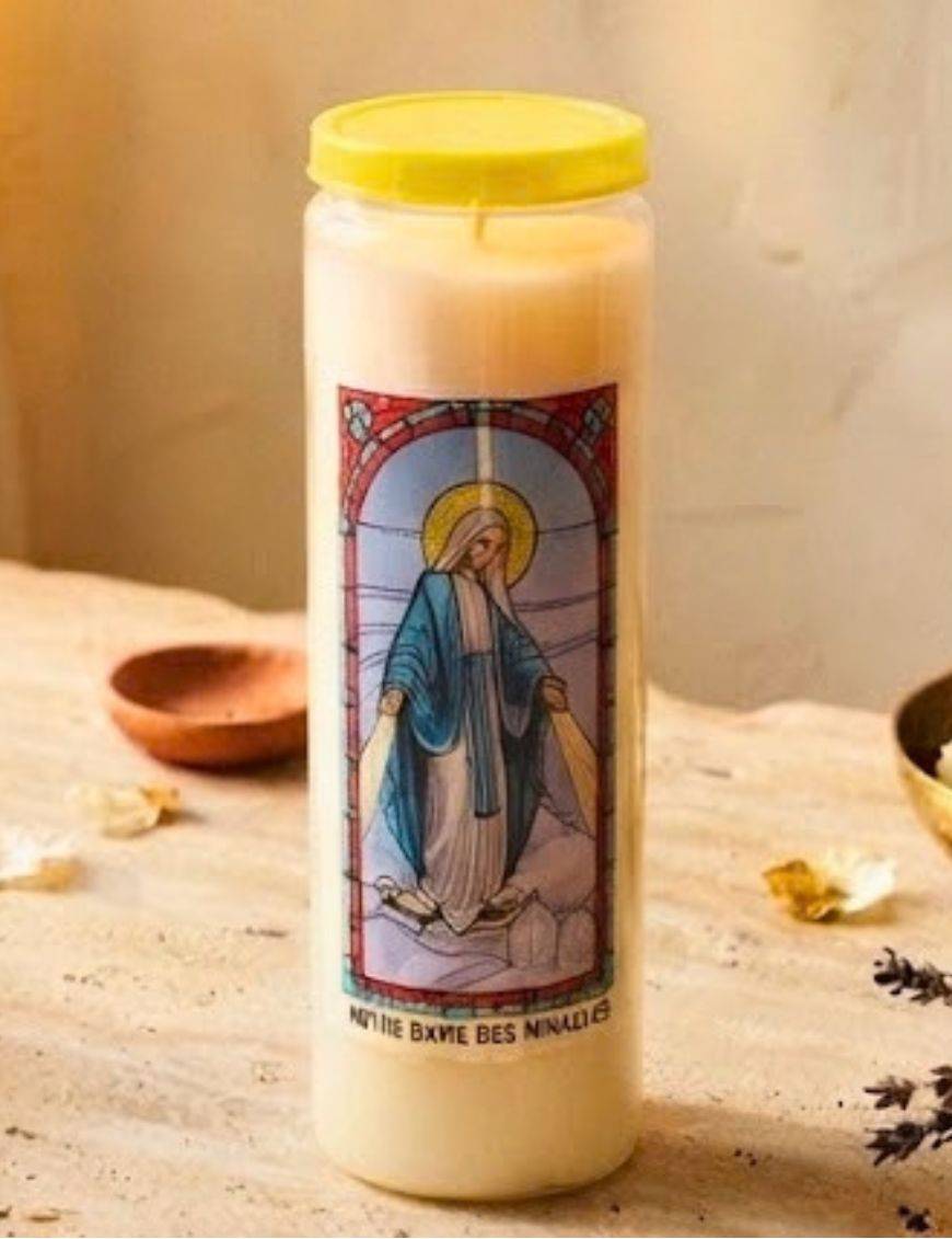 Neuvaine vitrail Notre Dame des Miracles : garder espoir