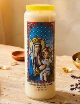 Neuvaine vitrail Notre Dame du Grand Pouvoir : réconfort