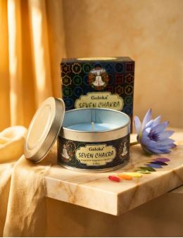Bougie parfumée Goloka Seven Chakra 70g
