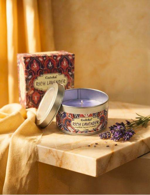 Bougie parfumée Goloka Lavande 70g