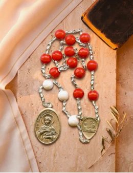 Chapelet de sainte Philomène, grains ronds