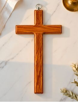 Croix en Bois d'Olivier 16cm