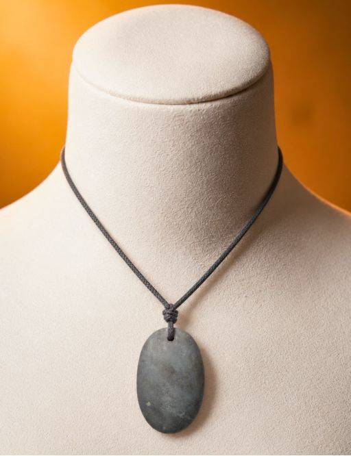 Pendentif shungite ovale