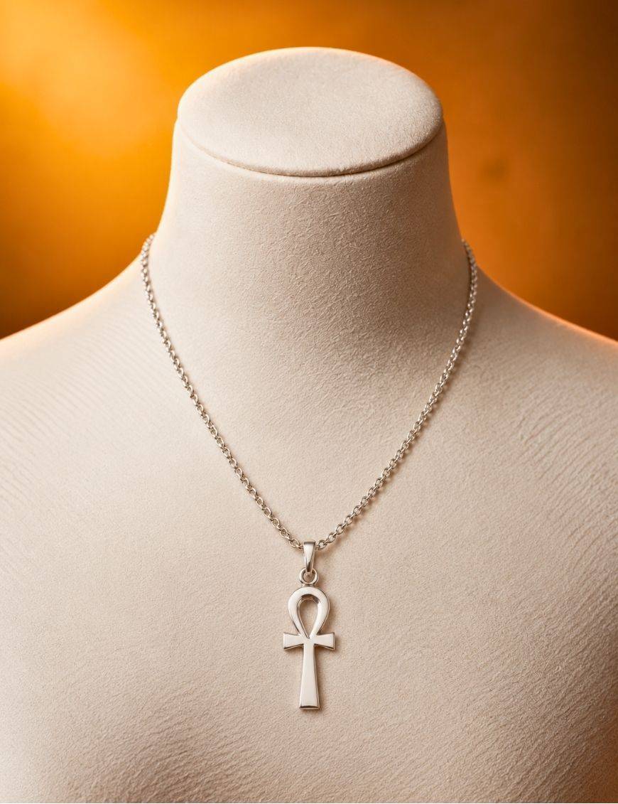 Croix égyptienne acier inoxydable | Signe de vie ankh