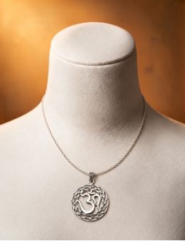 Pendentif Om argent 925