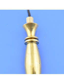 Pendule égyptien en métal avec fil
