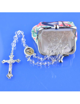 Chapelet Sainte Rita avec pochette