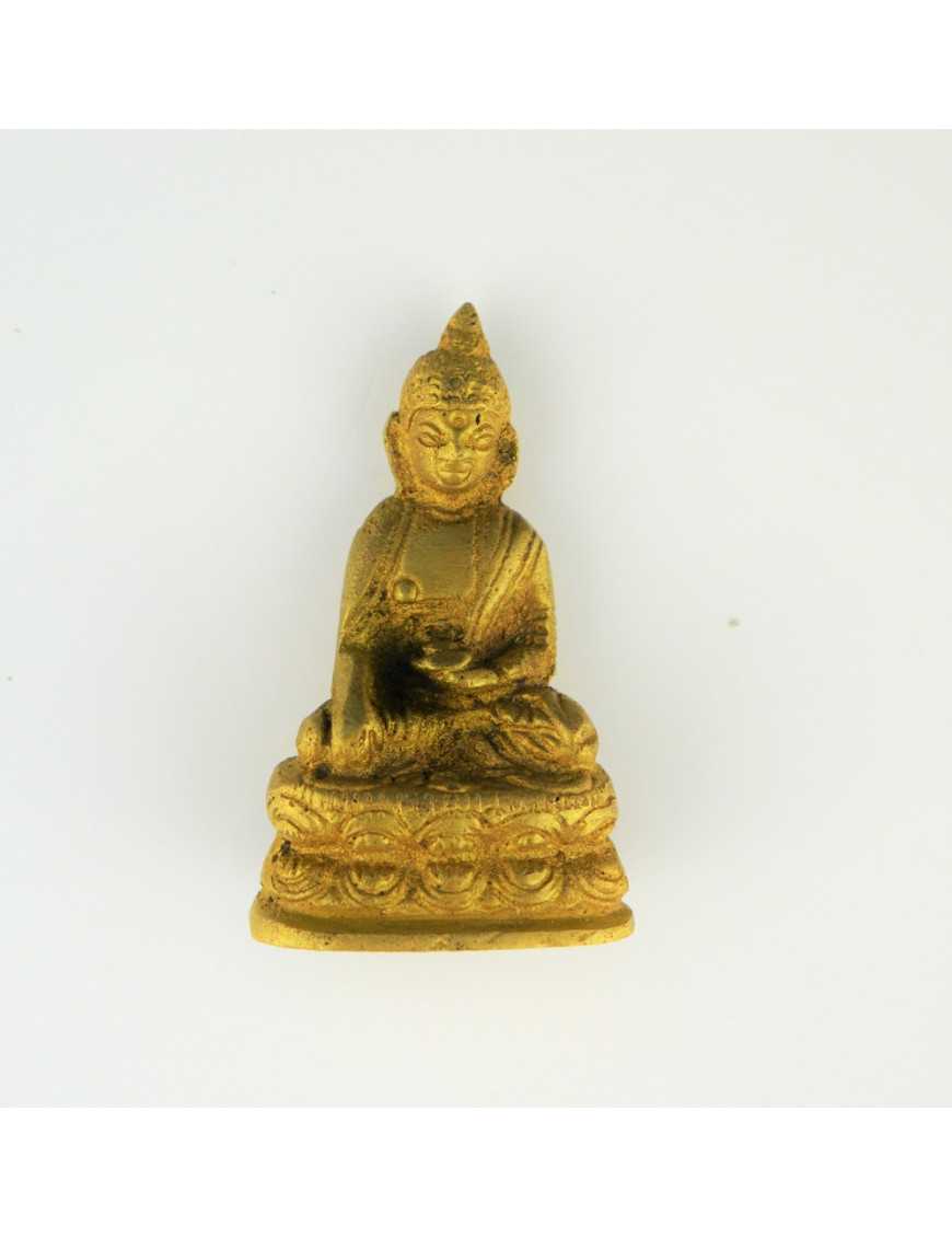 Statuette Bouddha en laiton 4 cm