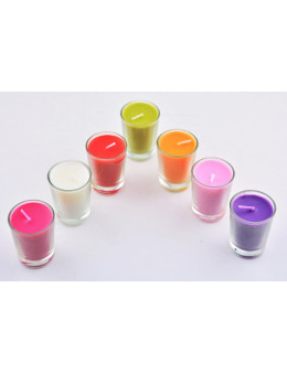 Bougie parfumée en petit verre