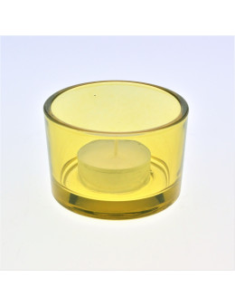 Photophore verre couleur