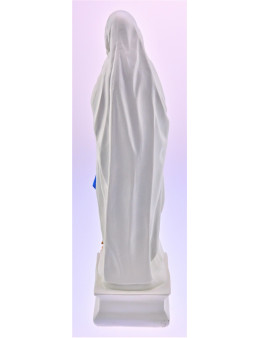Statuette Notre-Dame de Lourdes céramique 25 cm