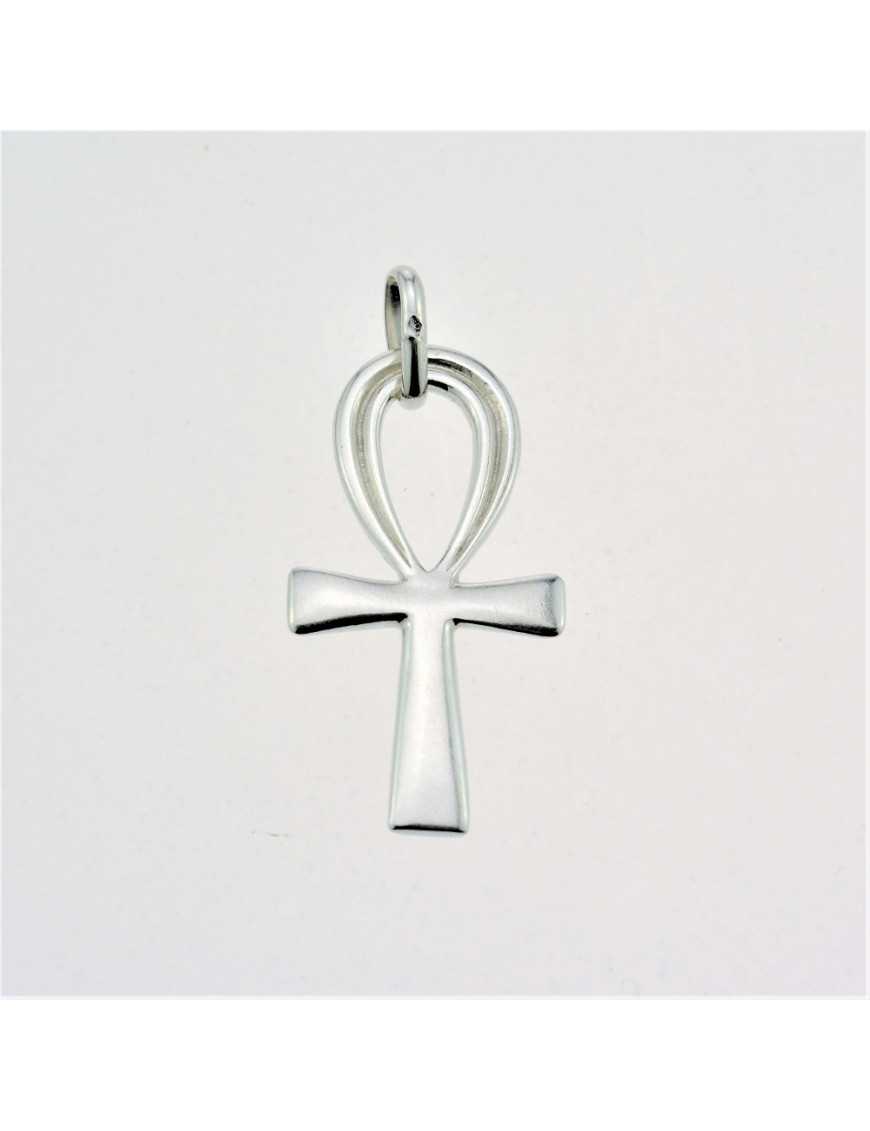 Pendentif argent Croix d'Anck