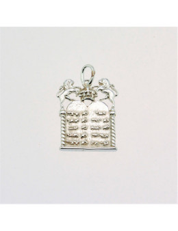 Pendentif argent Tables de loi