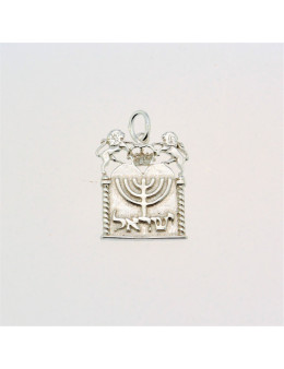 Pendentif argent Tables de loi