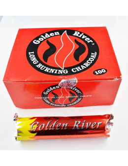 Charbons ardents Golden River 33 mm