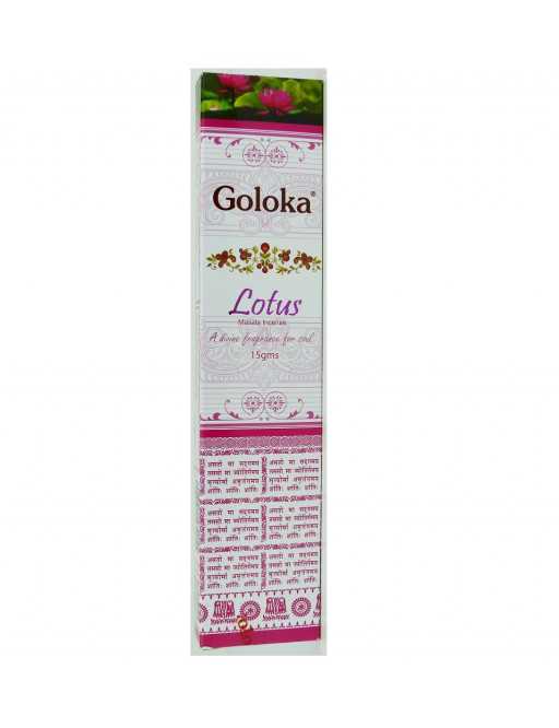 3 boîtes d'encens Goloka Rose 15g 