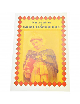 Livret de Prière - Neuvaine - Saint Dominique