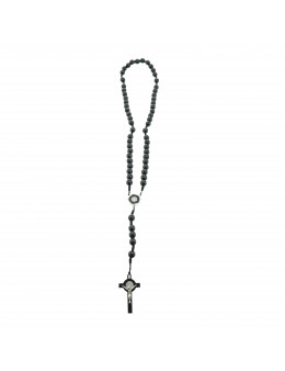 Chapelet Saint Benoit corde et bois
