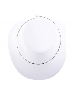 Support collier argent